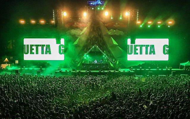 David Guetta à l'Utopia Festival Madrid en 2016 (Crédit: Ruben Ortega/Wikimedia Commons)