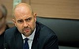 Le député Amir Ohana (Likud), le 10 juillet 2018. (Yonatan Sindel/Flash90)