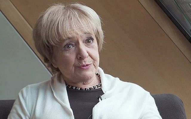 La députée Margaret Hodge. (Crédit : capture d'écran YouTube) La députée Margaret Hodge. (Crédit : capture d'écran YouTube)