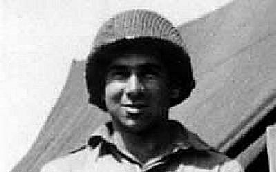 Le sergent David Rosenkrantz du 82nd Airborne, pendant la Seconde guerre mondiale (Autorisation : Page à la mémoire de David Rosenkrantz)