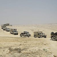 Des soldats prennent part à un exercice simulant une guerre à Gaza, le 17 juillet 2018. (Crédit : Ministère de la Défense) Des soldats prennent part à un exercice simulant une guerre à Gaza, le 17 juillet 2018. (Crédit : Ministère de la Défense)