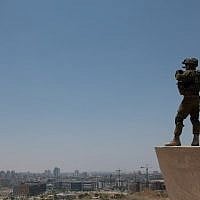 Des soldats prennent part à un exercice simulant une guerre à Gaza, le 17 juillet 2018. (Crédit : Ministère de la Défense) Des soldats prennent part à un exercice simulant une guerre à Gaza, le 17 juillet 2018. (Crédit : Ministère de la Défense)
