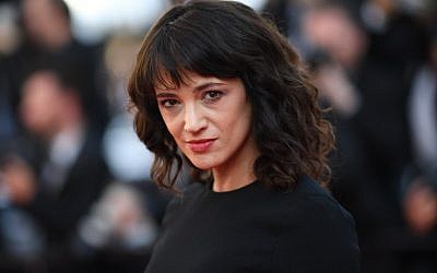 Asia Argento au Festival de Cannes, le 19 mai 2018. (Crédit : AFP/ Loic VENANCE)