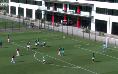 La rencontre entre Brighton et l'OGC Nice (Capture d'écran : Youtube)