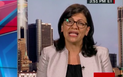 Rashida Tlaib (Crédit : capture d'écran CNN)