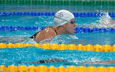 La nageuse paralympique israélienne Inbal Pezaro (Razi Livnat / Wikipedia)