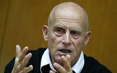L'Ancien chef du Shin Bet Ami Ayalon. (Olivier Fitoussi / Flash90)