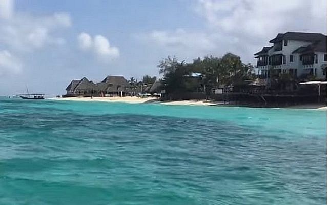 Le village de Nungwi, au Zanzibar. (Capture d'écran : YouTube)