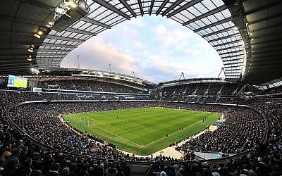 Stade de Manchester City. (Crédit : CC BY 2.0)