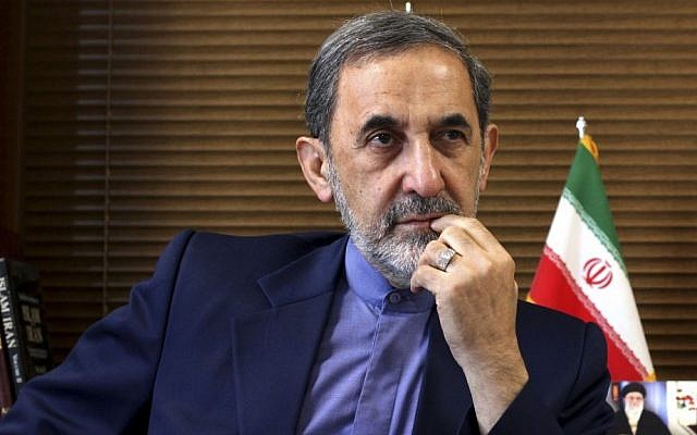 Ali Akbar Velayati, haut-conseiller du Guide suprême iranien, l'Ayatollah Ali Khamenei. (Crédit : AP Photo/Ebrahim Noroozi) Ali Akbar Velayati, haut-conseiller du Guide suprême iranien, l'Ayatollah Ali Khamenei. (Crédit : AP Photo/Ebrahim Noroozi)