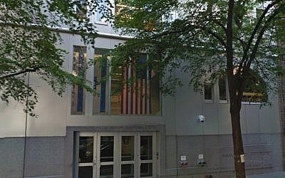 L’école Ramaz à New York. (Google Street View via JTA)