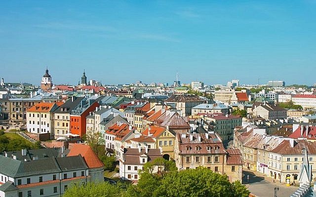 Une vue de Lublin, Pologne (Capture d'écran : YouTube) Une vue de Lublin, Pologne (Capture d'écran : YouTube)