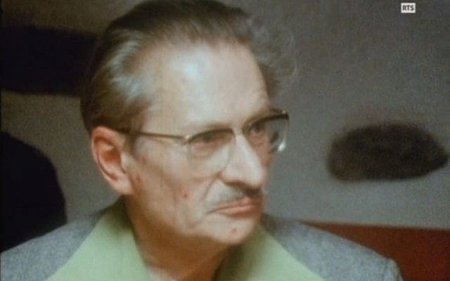 Le négationniste Gaston Amaudruz est mort le 7 septembre 2018 en Suisse (Capture d'écran NotreHistoire.ch) Le négationniste Gaston Amaudruz est mort le 7 septembre 2018 en Suisse (Capture d'écran NotreHistoire.ch)