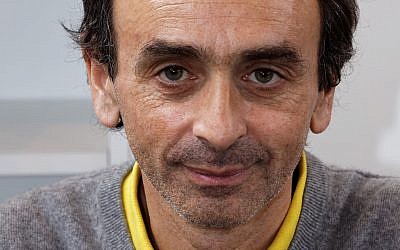 Eric Zemmour en 2012. (Crédit : Thesupermat via Wikimedia Commons/CC BY-SA 3.0)