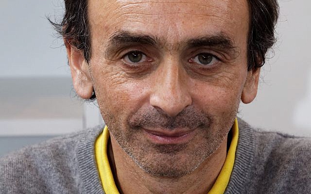Eric Zemmour en 2012. (Crédit : Thesupermat via Wikimedia Commons/CC BY-SA 3.0)