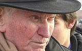 Benjamin Orenstein, rescapé d'Auschwitz, en 2014. (Capture d'écran FranceInfo/Dailymotion)