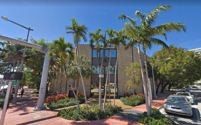 Le centre juif de he West Avenue à Miami Beach, Floride (Capture d'écran : Google Maps)