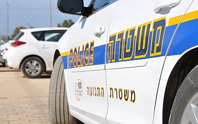 A titre d'illustration : La police patrouille sur une autoroute israélienne. (Police israélienne)