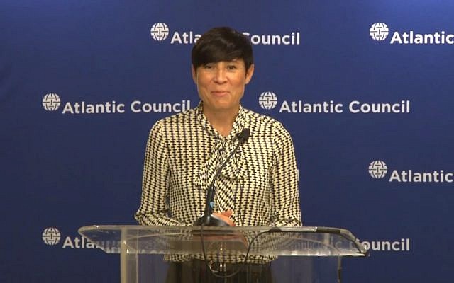 Ine Eriksen Søreide. (Crédit : capture d'écran YouTube)