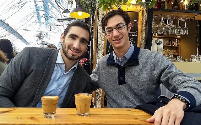 Noam Beltran (g) et Joseph Sokol (Crédit : autorisation)