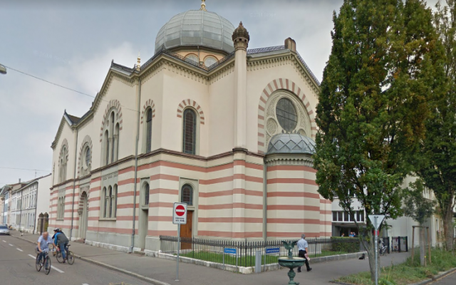 La synagogue Habad Loubavitch de Bâle. (Capture d'écran : Google Street View)
