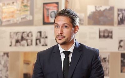 Karel Fracapane, responsable des contenus éducatifs à l'Unesco (Crédit: capture d'écran cristiam trujillo/Youtube)