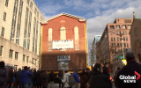 Transfert de la plus ancienne synagogue de Washington  (Capture d'écran : YouTube)