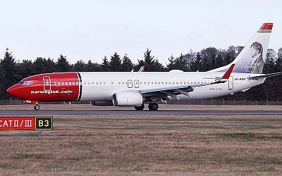 Illustration. LN-NGN Boeing 737-800 Norwegian Air Shuttle (Crédit : Mark Harkin/CC 2.0)