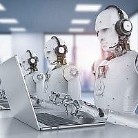 Illustration : Robots et intelligence artificielle. (Crédit : PhonlamaiPhoto; iStock by Getty Images)