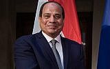 Le président égyptien Abdel Fattah el-Sissi lors de la 55e conférence sur la sécurité de Munich, dans le sud de l'Allemagne, le 16 février 2019. (Crédit : Sven Hoppe / DPA / AFP)