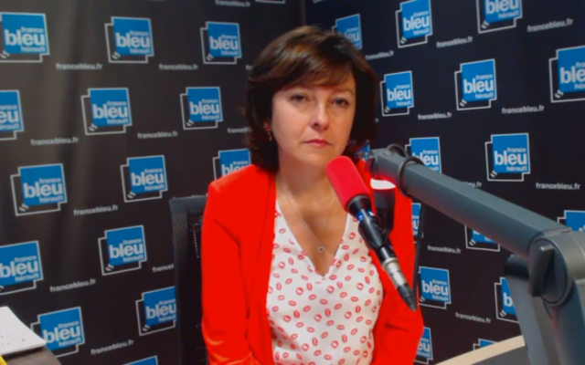 Carole Delga, présidente de la région Occitanie. (Crédit : Capture d'écran/YouTube)