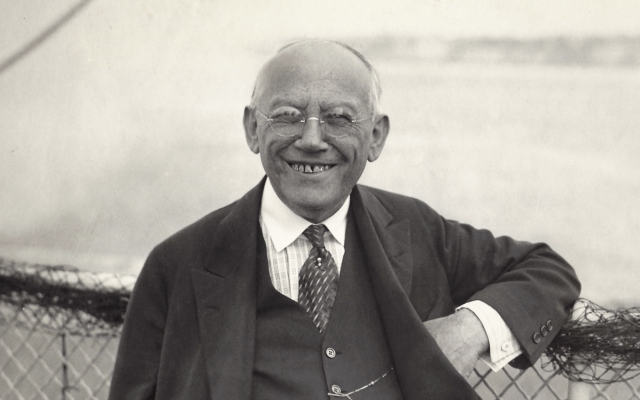 Le héros de la Shoah et fondateur d'Universal Pictures Carl Laemmle. (Autorisation : James L. Freedman.)