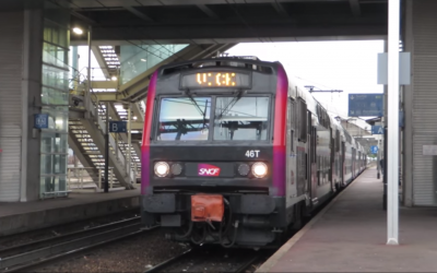 Un train du RER C. Photo d'illustration (Capture d'écran : YouTube)