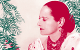 Helena Rubinstein, 1953 ; Paris, Archives Helena Rubinstein - L'Oréal ; conception graphique Doc Levin