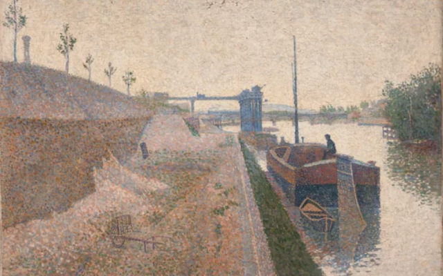 « Quai de Clichy » de Paul Signac. (Crédit photo : Atelier Gerhard Walde)