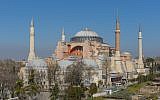 La basilique Sainte-Sophie, à Istanbul. (Crédit : Arild Vågen/CC BY-SA 3.0)