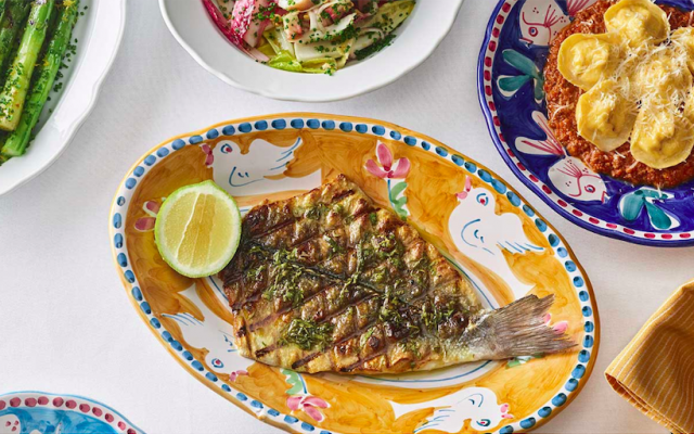 Un repas au Don Camillo. (Crédit photo : Dan Peretz/The Jaffa)