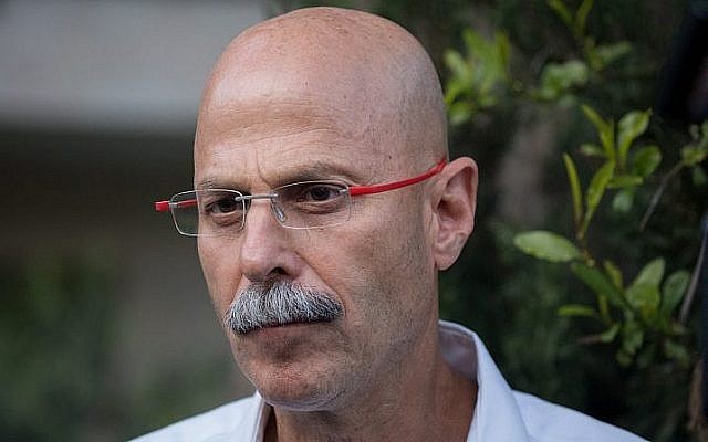 Yaron Blum, coordonnateur pour les négociations sur le retour des prisonniers de guerre et des disparus, le 3 avril 2019. (Yonatan Sindel/Flash90)