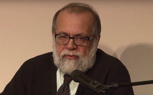 Hamid Dabashi (Crédit : capture d'écran/YouTube)