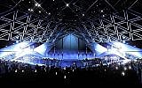 La scène de l'Eurovision 2019 prévu en mai à Tel Aviv (Crédit : Eurovision 2019)