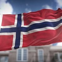 Drapeau de la Norvege. (Crédit : NatanaelGinting via iStock)