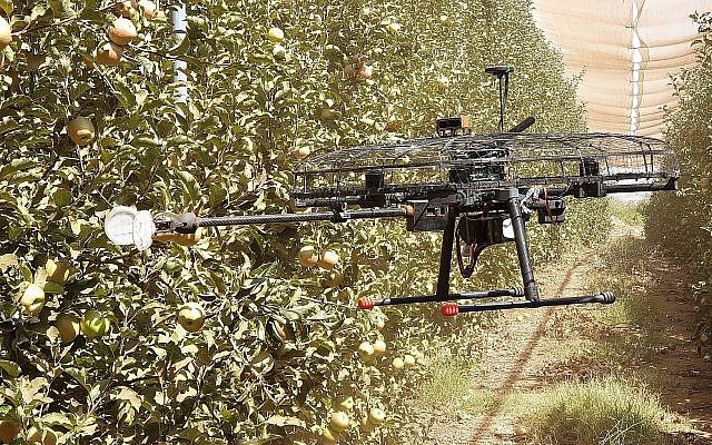 Tevel Aerobotics Technologies a développé un drone pour aider les agriculteurs à cueillir les fruits (Autorisation)