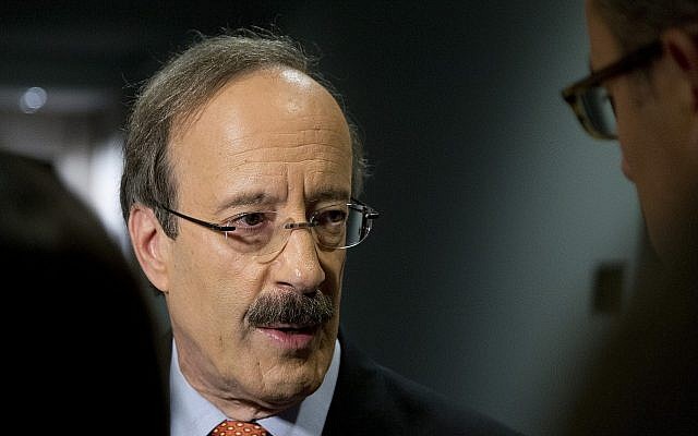 Eliot Engel, représentant Démocrate de New York. (AP Photo/Carolyn Kaster)