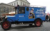 Camion publicitaire du du biscuiter Bahlsen. (Domaine public)