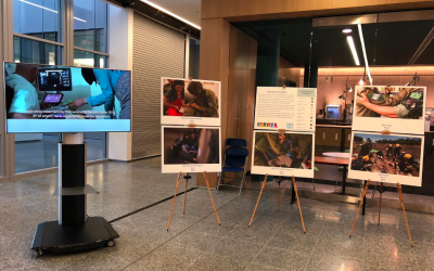 Israël expose au siège de l’OTAN à Bruxelles. (Crédit photo : IsraelatNATO / Twitter)