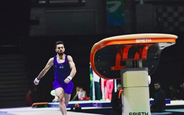 Le gymnaste israélien Andrey Medvedev. (Crédit photo : instagram.com/andreymedvedev2109)