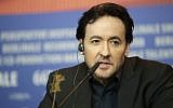L'acteur John Cusack répond aux questions lors d'une conférence de presse pour le film "Chi-Raq", au Festival du Film de Berlin 2016 à Berlin, le mardi 16 février 2016. (AP Photo/Michael Sohn)