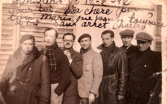 Photo envoyée par un prisonnier juif polonais du camp de Pithiviers autorisation (Archive personnelle) Photo envoyée par un prisonnier juif polonais du camp de Pithiviers autorisation (Archive personnelle)