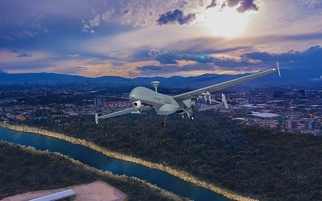 Le T-Heron est le nouveau drone développé par l'IAI (Israel's Aerospace Industries Ltd)(Autorisation)