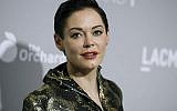 L'actrice Rose McGowan à la première d'un film, à Los Angeles, le 15 avril 2015. (Crédit : Richard Shotwell/Invision/AP)